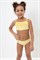 ТК 17001/16н ХФ купальный костюм для девочки светло-желтый, ромашки - фото 46871