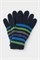 КВ 10000/23ш/темно-синий,зеленый перчатки детские  - фото 50870