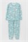 К 1552/сказочные лебеди на морозном шалфее пижама детская (фуфайка дл.рукав, брюки) - фото 53271