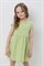К 5776/сочный лайм,яркий горошек платье для девочки - фото 57967