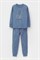 К 1541/грозовая туча,таксы пижама детская (фуфайка дл.рукав, брюки)   - фото 58891