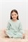 К 1622/дымчатый нефрит,сакура пижама детская (фуфайка дл.рукав, брюки)   - фото 58959