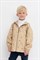 ВК 30085/н/4 ГР куртка для мальчика ясельного возраста арахис, маленькие значки - фото 60651