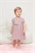КР 5858/розово-сиреневый к447 платье для девочки ясельного возраста   - фото 62231